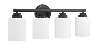 Bolden Four Light Vanity in Flat Black (46|50504FBWG)