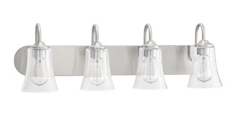 Gwyneth Four Light Vanity in Brushed Polished Nickel (46|50404BNK)