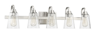 Grace Five Light Vanity in Brushed Polished Nickel (46|41905BNKCS)