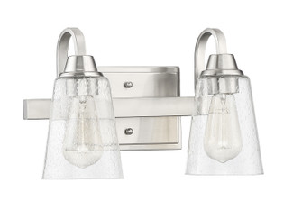 Grace Two Light Vanity in Brushed Polished Nickel (46|41902BNKCS)
