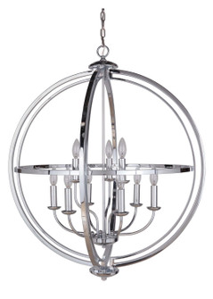 Berkeley Nine Light Foyer Pendant in Chrome (46|40139CH)