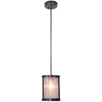 Danbury One Light Mini Pendant in Matte Black (46|36791MBK)