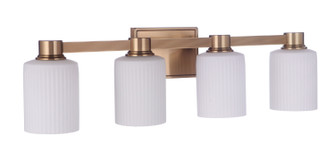 Bretton Four Light Vanity in Satin Brass (46|12928SB4)