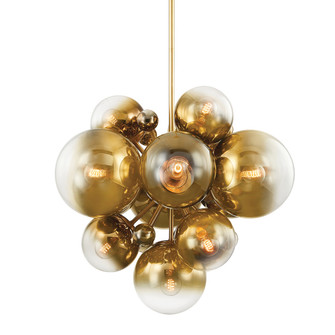 Kyoto 13 Light Chandelier in Vintage Polished Brass (68|42736VPB)