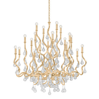 Aveline 20 Light Chandelier in Gold Leaf (68|41448GL)
