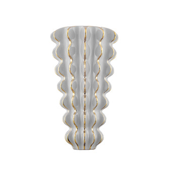 Esperanza Two Light Wall Sconce in Ceramic Gloss Gray (68|39402CGG)
