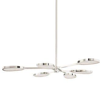 Patras LED Chandelier in Burnished Nickel (68|33806BN)