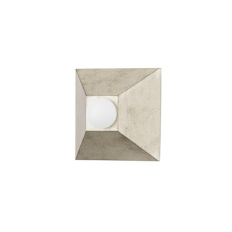 Max One Light Wall Sconce in Silver Leaf (68|32501SL)