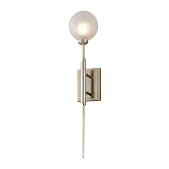 Tempest One Light Wall Sconce in Satin Silver Leaf (68|26311)