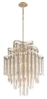 Chimera Ten Light Chandelier in Tranquility Silver Leaf (68|176710)