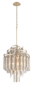 Chimera Seven Light Chandelier in Tranquility Silver Leaf (68|17647)