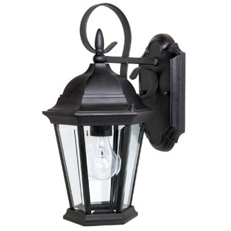 Carriage House One Light Outdoor Wall Lantern in Black (65|9726BK)