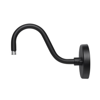 RLM Outdoor Goose Neck Wall Mount in Black (65|936303BK)