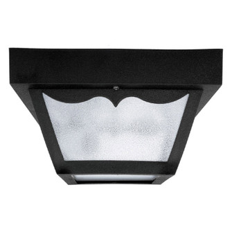 Outdoor Two Light Outdoor Flush Mount in Black (65|9239BK)