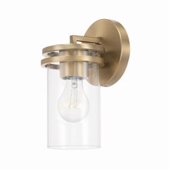 Fuller One Light Wall Sconce in Aged Brass (65|648711AD539)