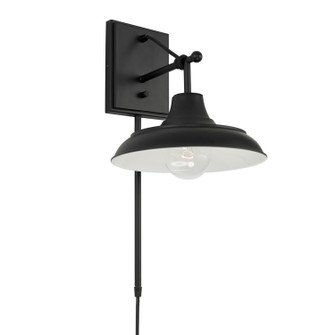 Jones One Light Wall Sconce in Matte Black (65|642111MB)