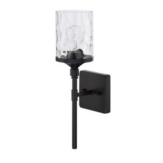 Colton One Light Wall Sconce in Matte Black (65|628811MB451)
