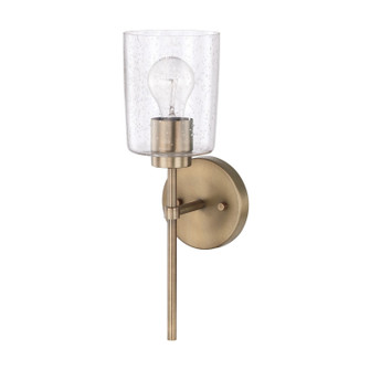 Greyson One Light Wall Sconce in Aged Brass (65|628511AD449)