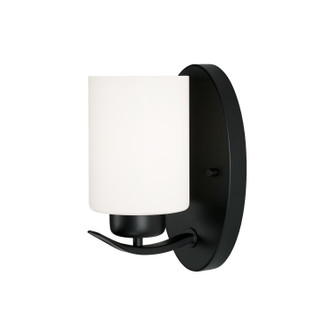 Dixon One Light Wall Sconce in Matte Black (65|615211MB338) Dixon One Light Wall Sconce in Matte Black (65|615211MB338)