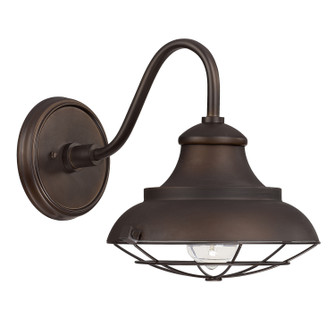 Outdoor One Light Outdoor Wall Lantern in Burnished Bronze (65|4561BB)