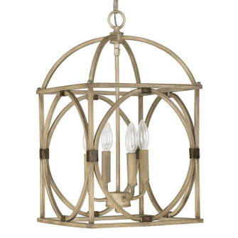 Surrey Four Light Foyer Pendant in French Oak (65|4521FO)