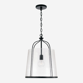 Madison One Light Pendant in Matte Black (65|347011MB)