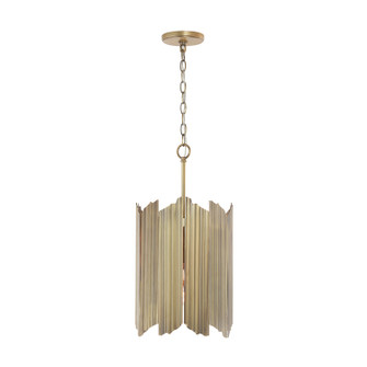 Xavier Six Light Pendant in Aged Brass (65|333461AD)