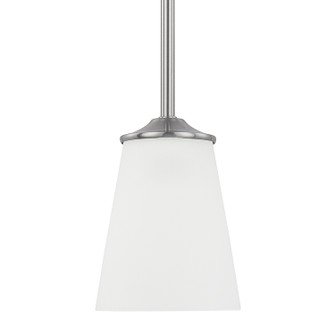 Braylon One Light Pendant in Brushed Nickel (65|314111BN331)