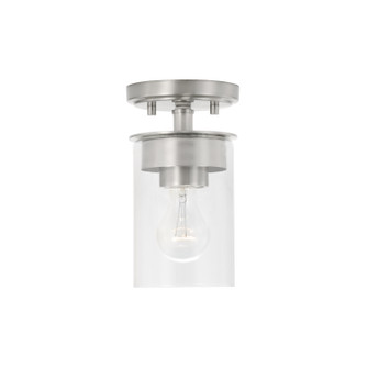 Mason One Light Semi-Flush Mount in Brushed Nickel (65|246811BN532)