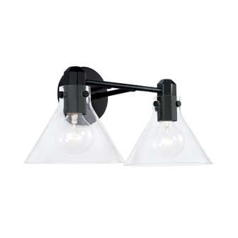 Greer Two Light Vanity in Matte Black (65|145821MB528)