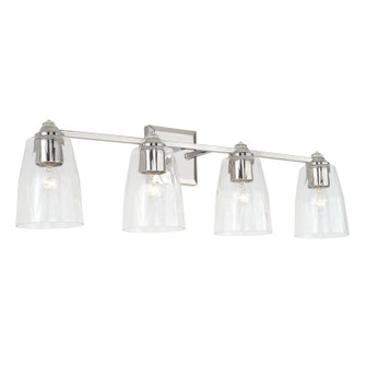 Laurent Four Light Vanity in Polished Nickel (65|141841PN509)