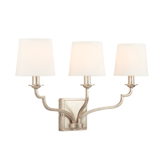 Ophelia Three Light Vanity in Winter Gold (65|138731WG698)