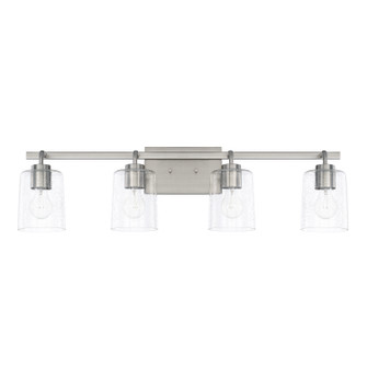 Greyson Four Light Vanity in Brushed Nickel (65|128541BN449)