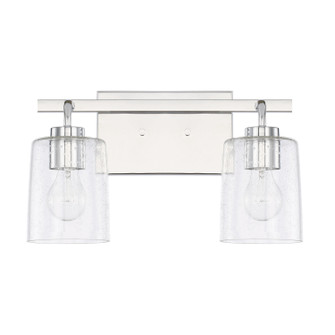 Greyson Two Light Vanity in Chrome (65|128521CH449)