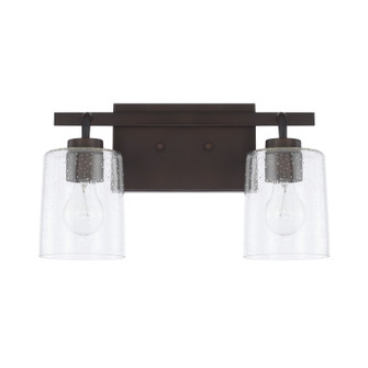 Greyson Two Light Vanity in Bronze (65|128521BZ449)