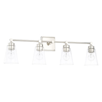 Rory Four Light Vanity in Polished Nickel (65|121841PN432)
