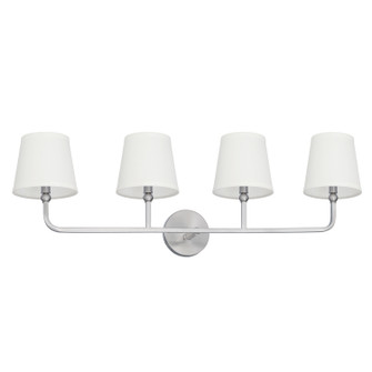 Dawson Four Light Vanity in Brushed Nickel (65|119341BN674)