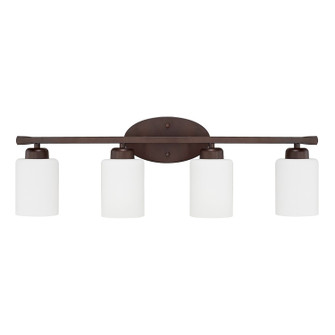Dixon Four Light Vanity in Bronze (65|115241BZ338)
