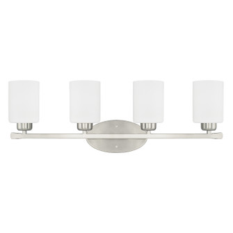Dixon Four Light Vanity in Brushed Nickel (65|115241BN338)