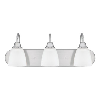 Trenton Three Light Vanity in Brushed Nickel (65|115131BN337)