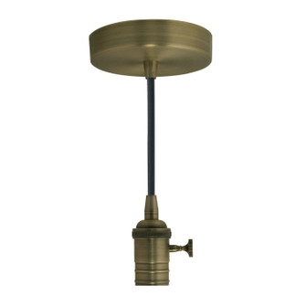 Builder Fixtures Pendant in Warm Gold (427|810083)