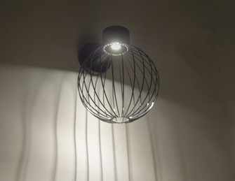 Sultana Wall Sconce in Black (74|SULTANAGWALLLEDBK)