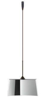 Groove One Light Pendant in Bronze (74|RXP6773MRBR)