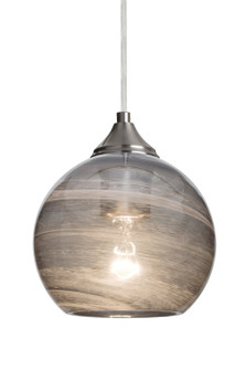 Jilly One Light Pendant in Satin Nickel (74|JJILLYSMSN)