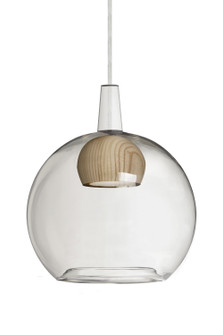 Benji LED Pendant in Satin Nickel (74|JBENJICLNALEDSN)