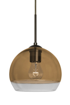 Ally One Light Pendant in Bronze (74|JALLY8AMBR)