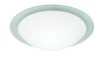 Ring One Light Ceiling Mount in White/Frost Ring (74|977225C)