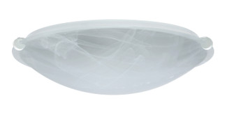 Trio Two Light Ceiling Mount in White (74|968152HALWH)