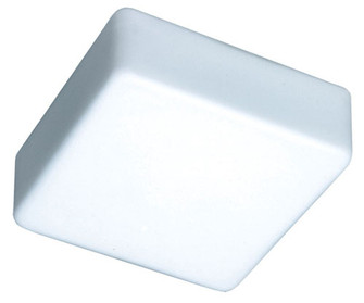 Geo One Light Ceiling Mount in Opal Matte (74|888407C)