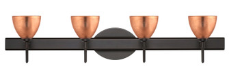 Divi Four Light Wall Sconce in Bronze (74|4SW1758CFBR)
